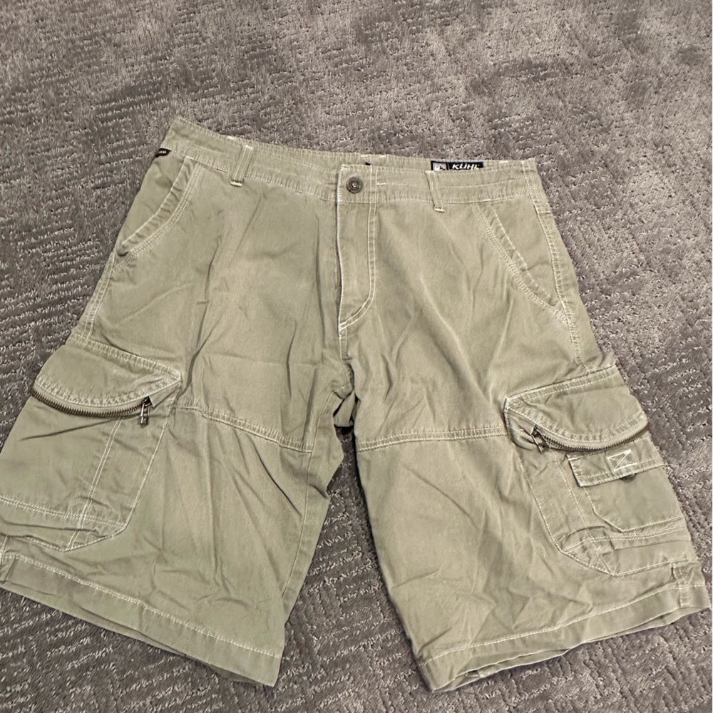 Mens kuhl khaki cargo short